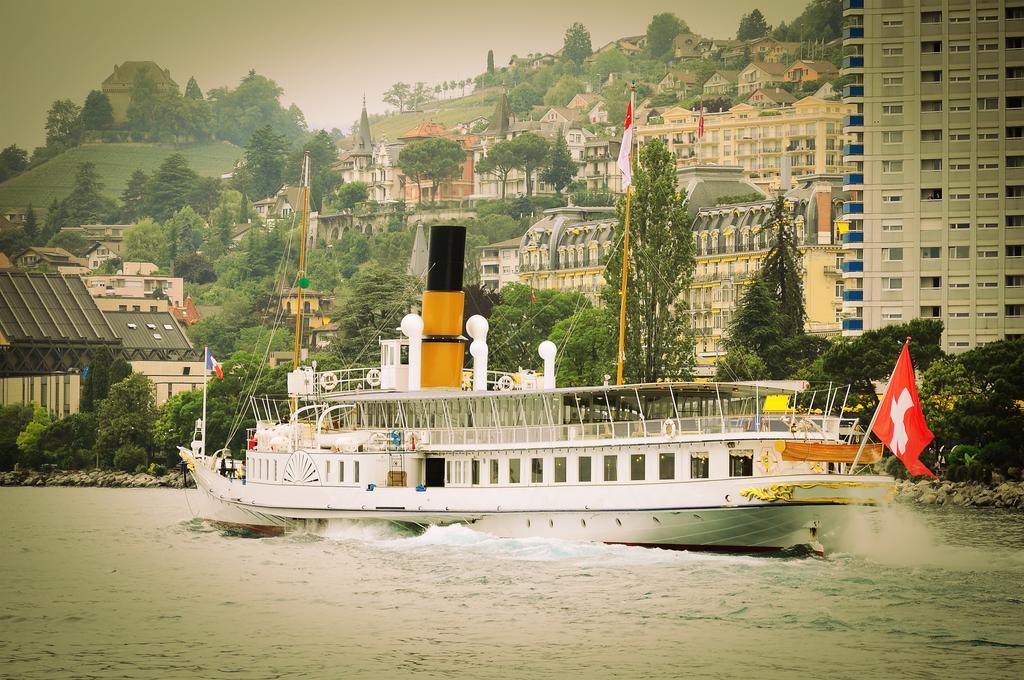 Montreux Apartment On The Lake Luaran gambar